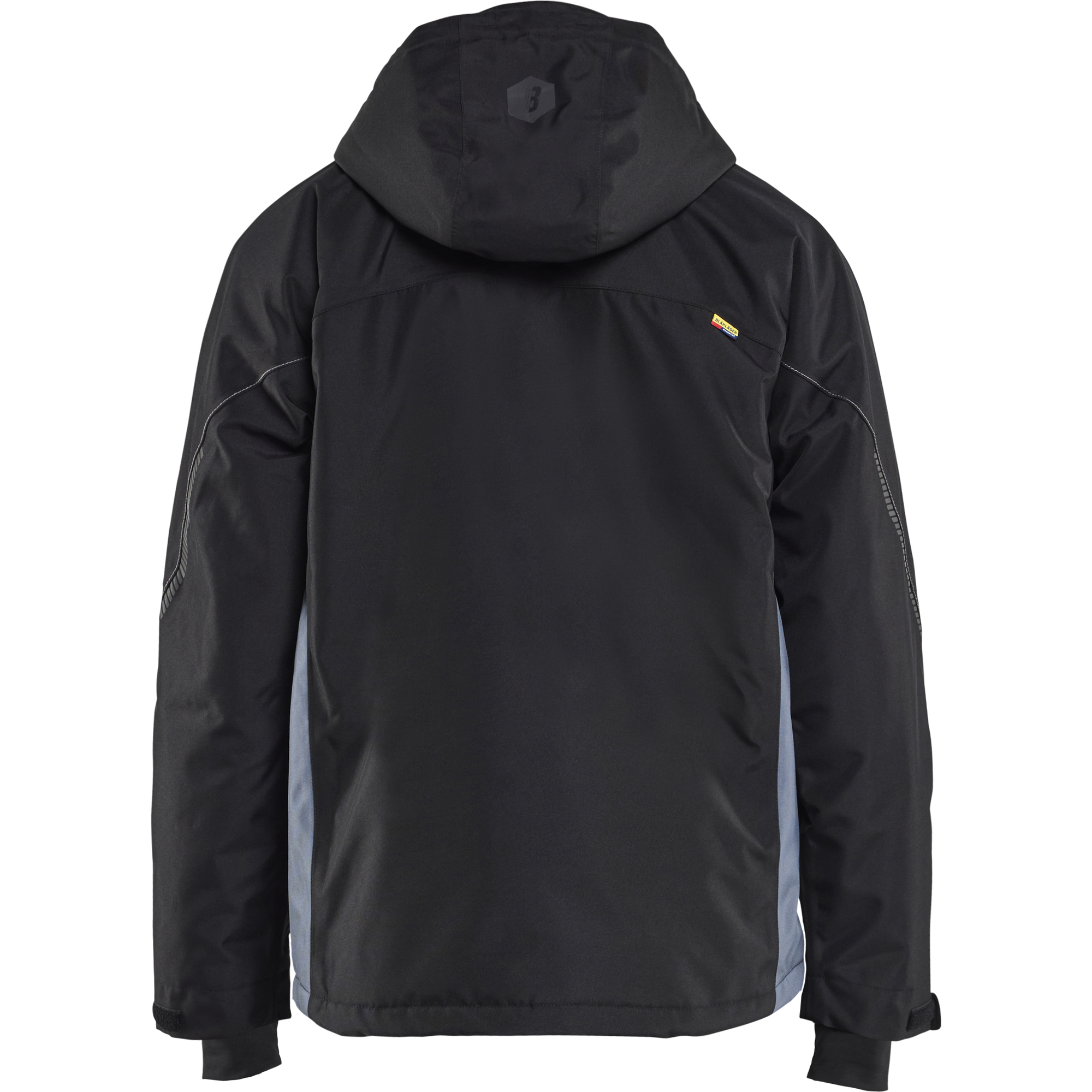 Blaklader Lined Lightweight Winter Jacket, Black/Grey (4)