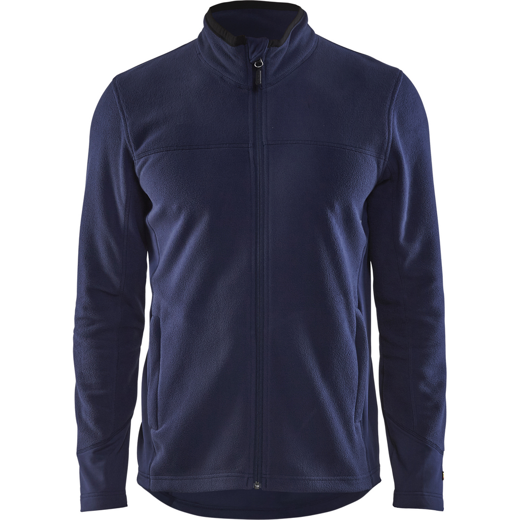 Blaklader Microfleece Jacket, Navy Blue