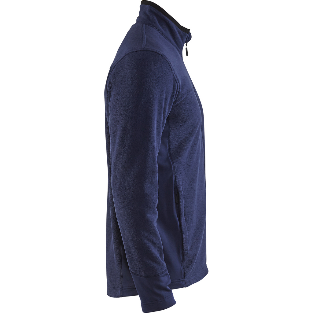Blaklader Microfleece Jacket, Navy Blue (2)