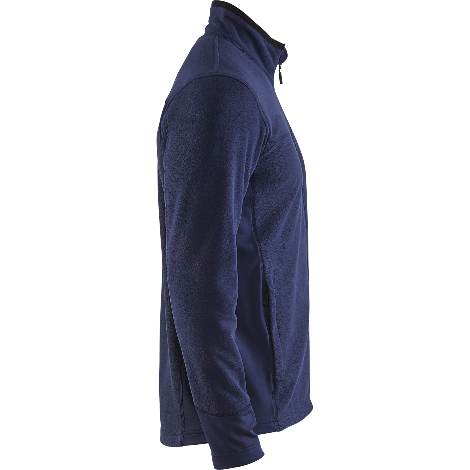 Blaklader Microfleece Jacket, Navy Blue (2)