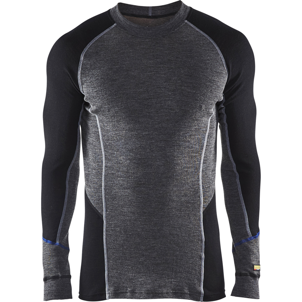 Blaklader Warm Undershirt, Mid Grey/Black