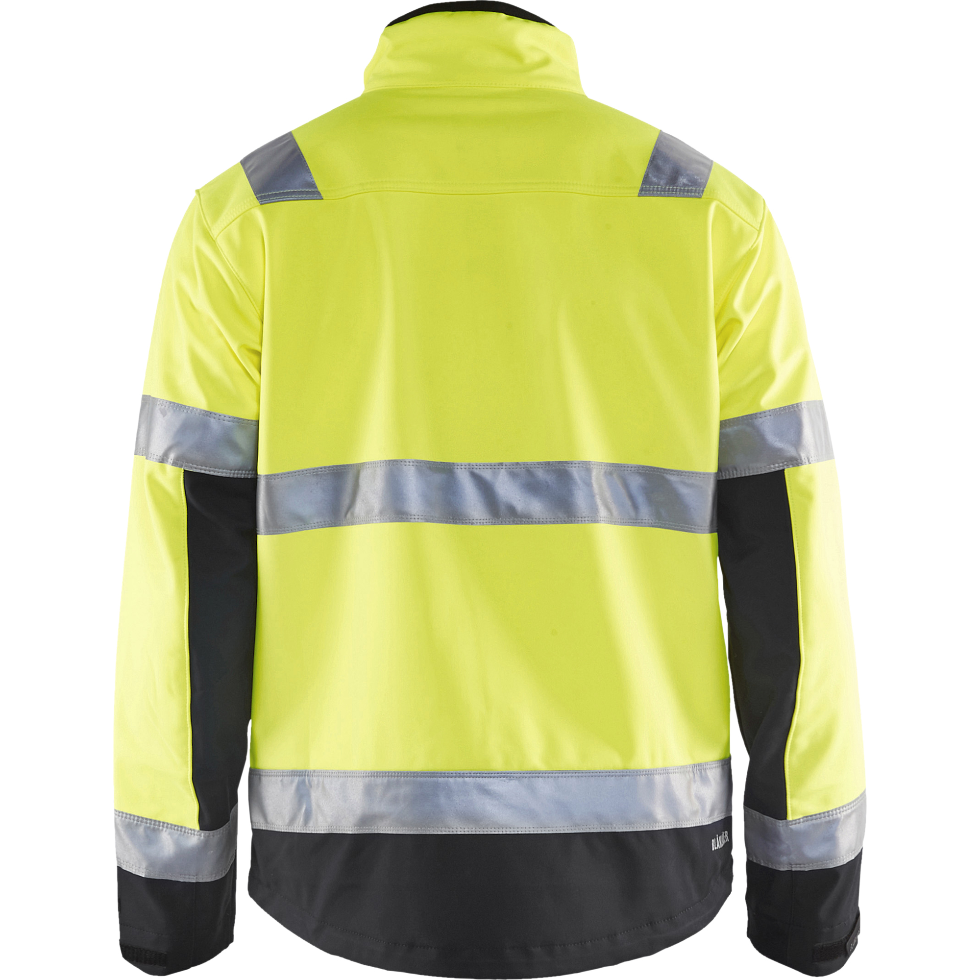 Blaklader High Vis Softshell Jacket, Yellow/Black (4)