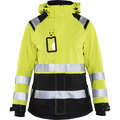 Blaklader High Vis Ladies Shell Jacket, Yellow/Black