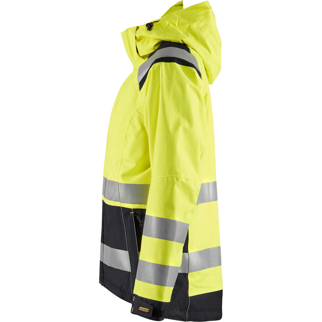 Blaklader High Vis Ladies Shell Jacket, Yellow/Black (3)