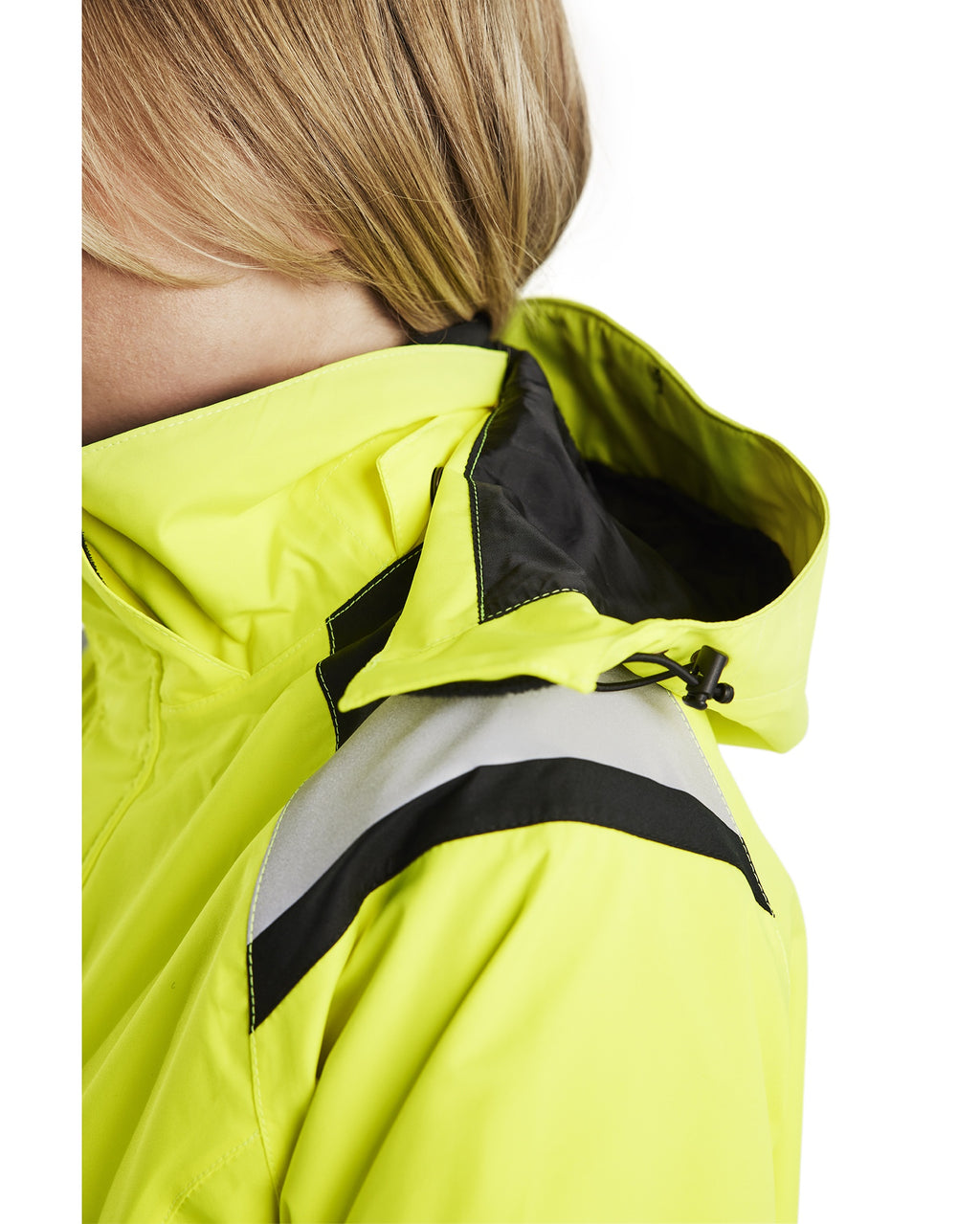 Blaklader High Vis Ladies Shell Jacket, Yellow/Black (6)