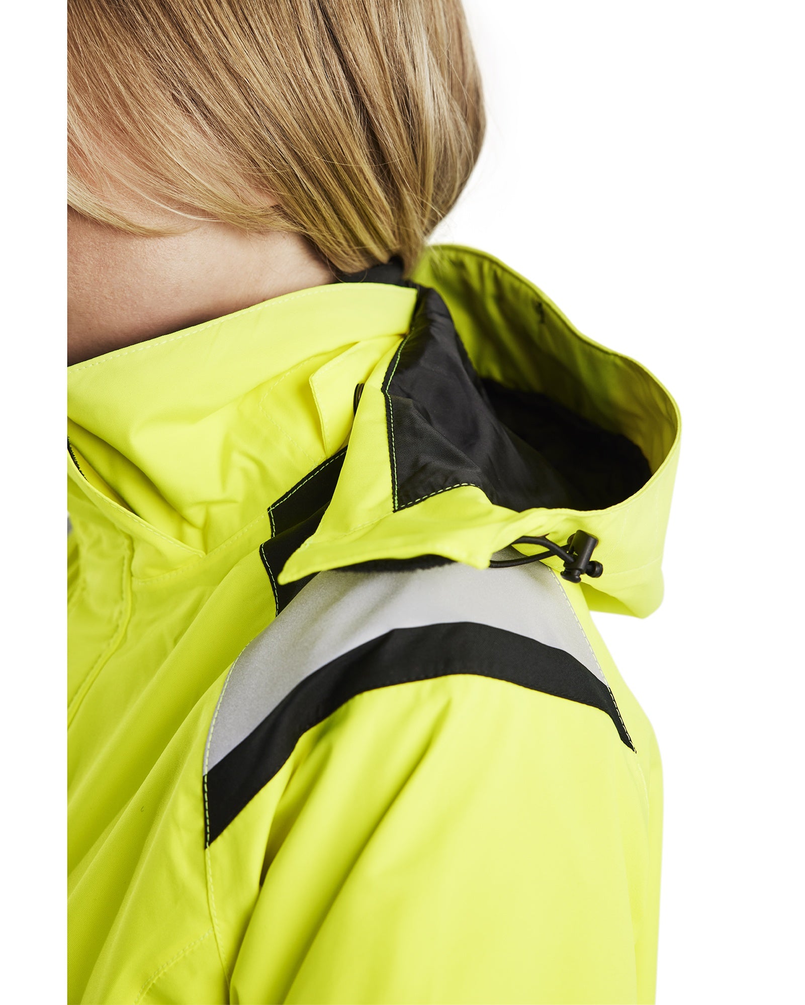 Blaklader High Vis Ladies Shell Jacket, Yellow/Black (6)