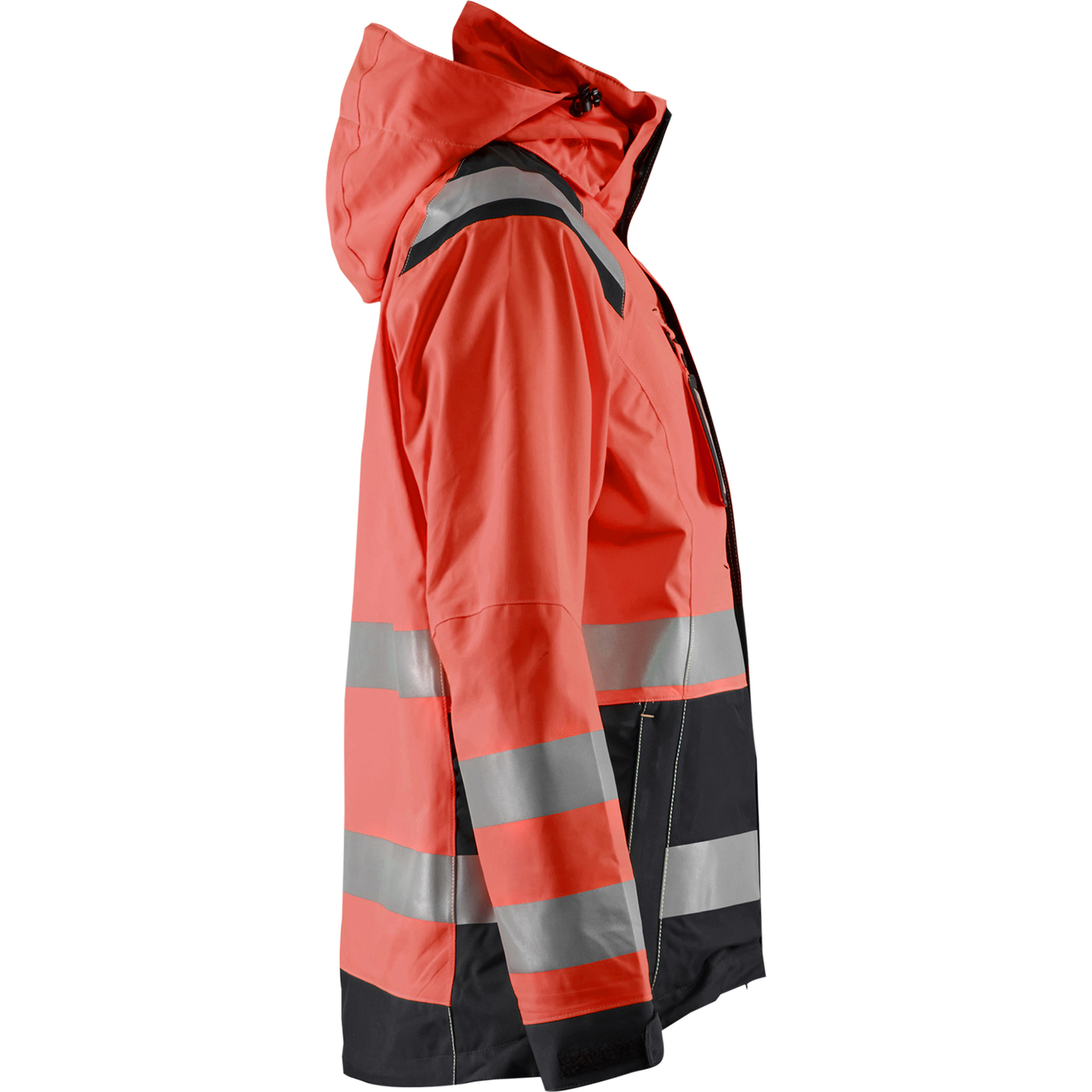 Blaklader High Vis Women's Shell Jacket, Red/Black (2)