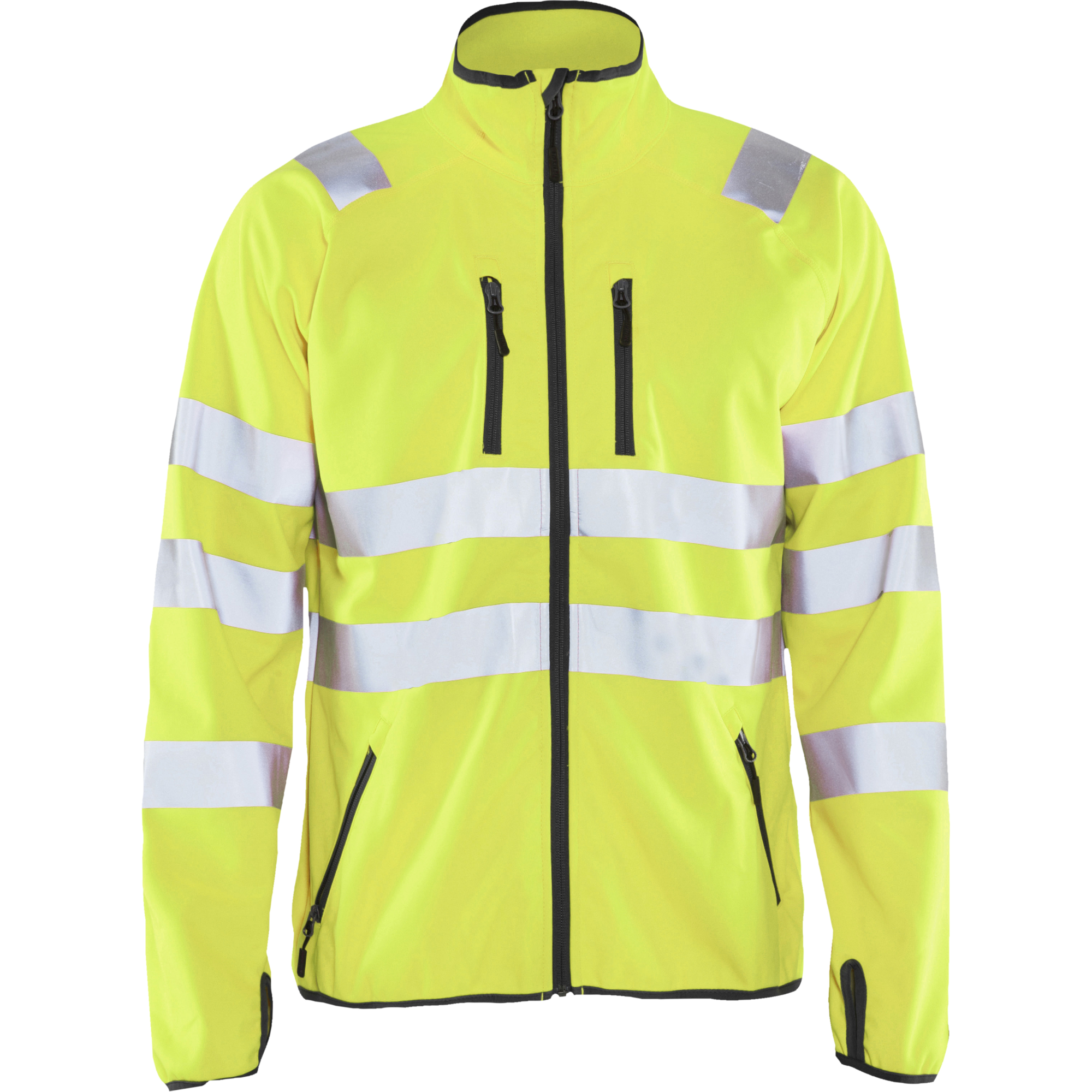 Blaklader High Vis Softshell Jacket, Yellow