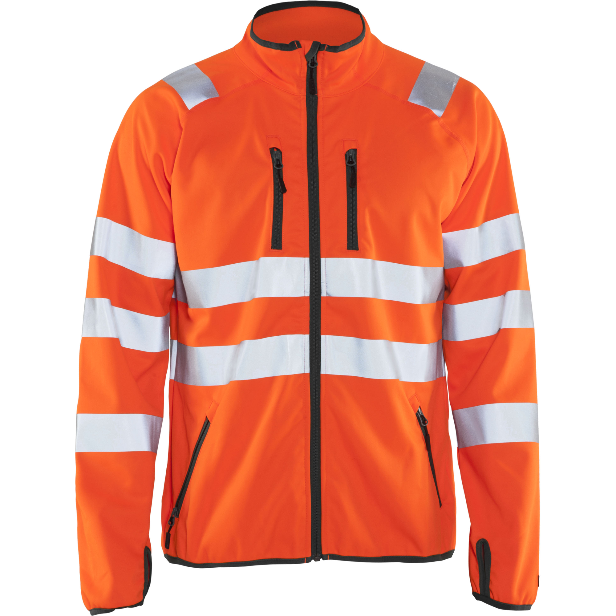 Blaklader High Vis Softshell Jacket, Orange