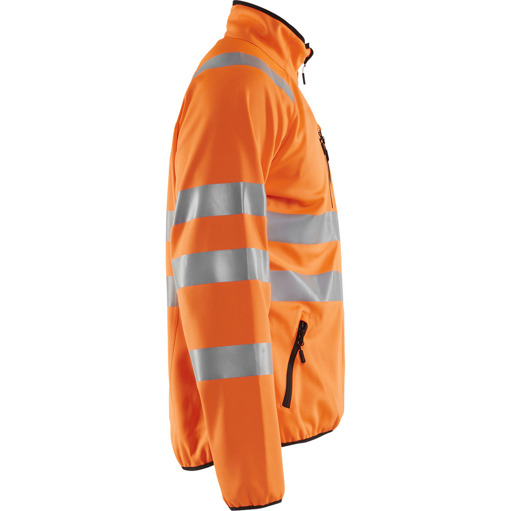 Blaklader High Vis Softshell Jacket, Orange (2)