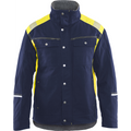 Blaklader Winter Jacket, Navy Blue/Yellow