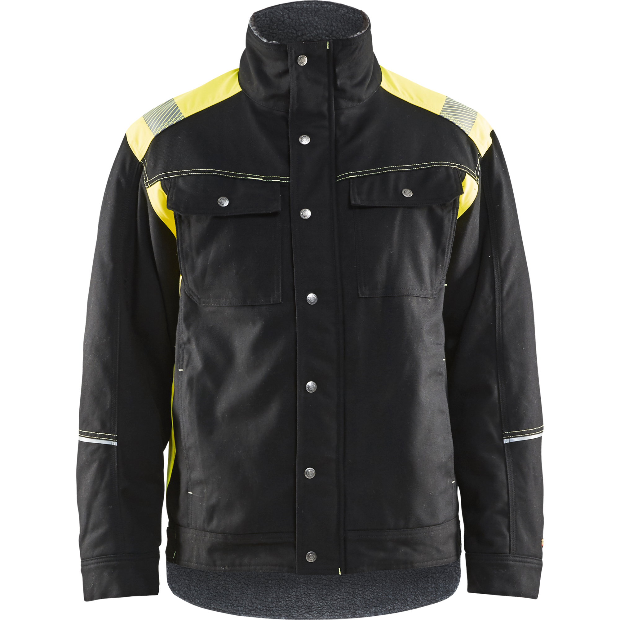 Blaklader Winter Jacket, Black/Yellow