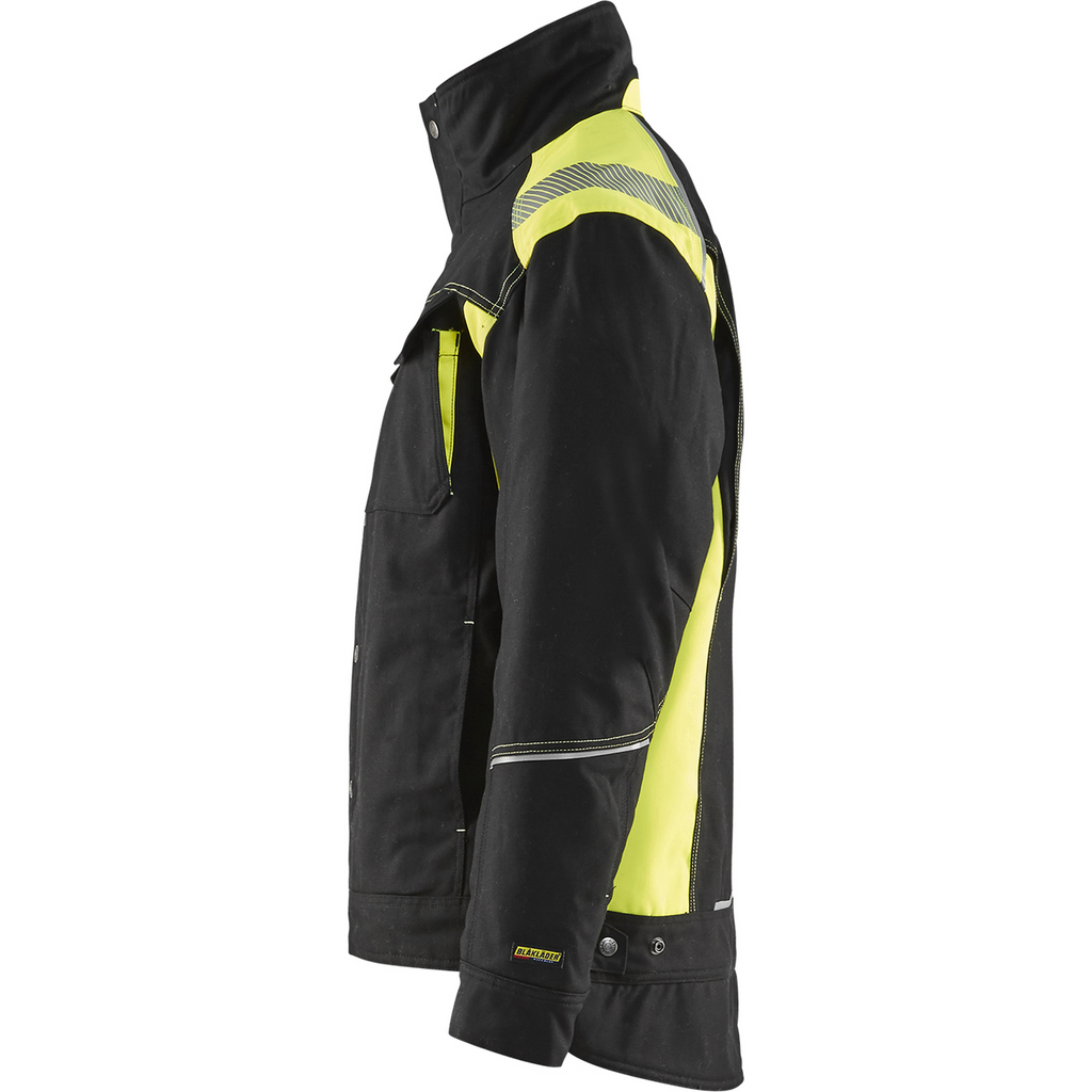 Blaklader Winter Jacket, Black/Yellow (3)