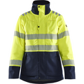 Blaklader Women's Multi-Norm Winter Jacket, Yellow/Navy