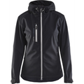 Blaklader Ladies Softshell Jacket, Black/Silver