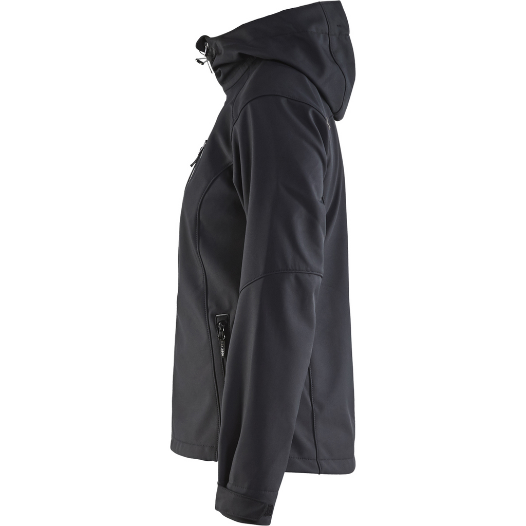 Blaklader Ladies Softshell Jacket, Black/Silver (3)