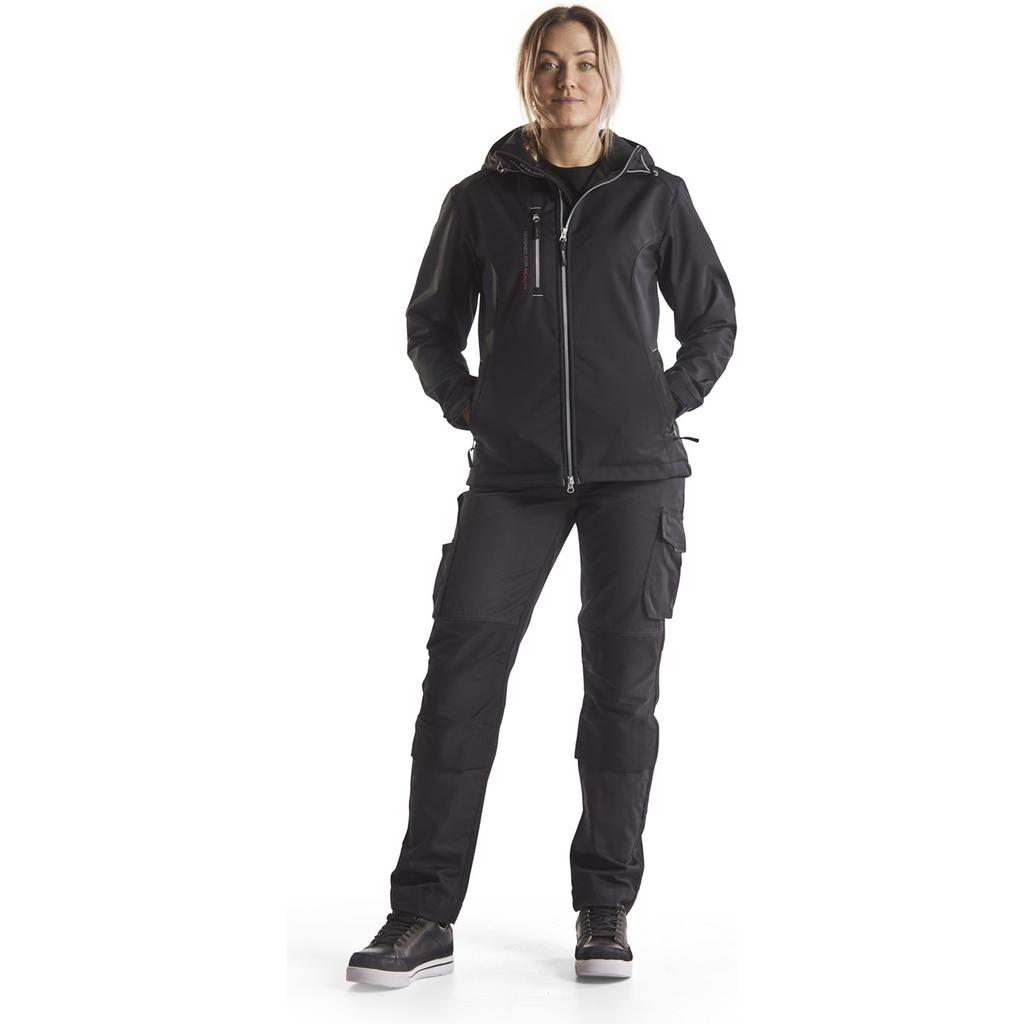 Blaklader Ladies Softshell Jacket, Black/Silver (5)