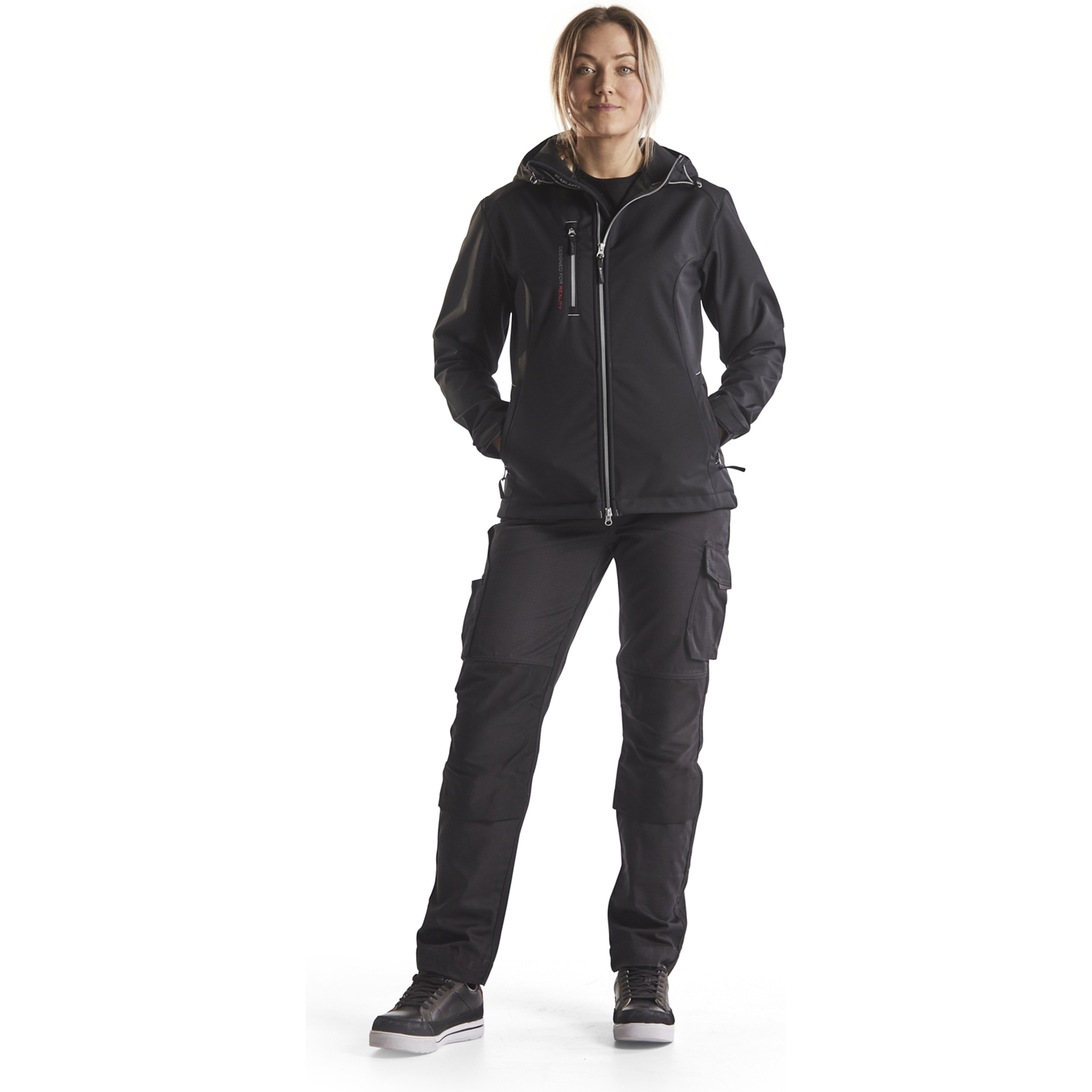 Blaklader Ladies Softshell Jacket, Black/Silver (5)