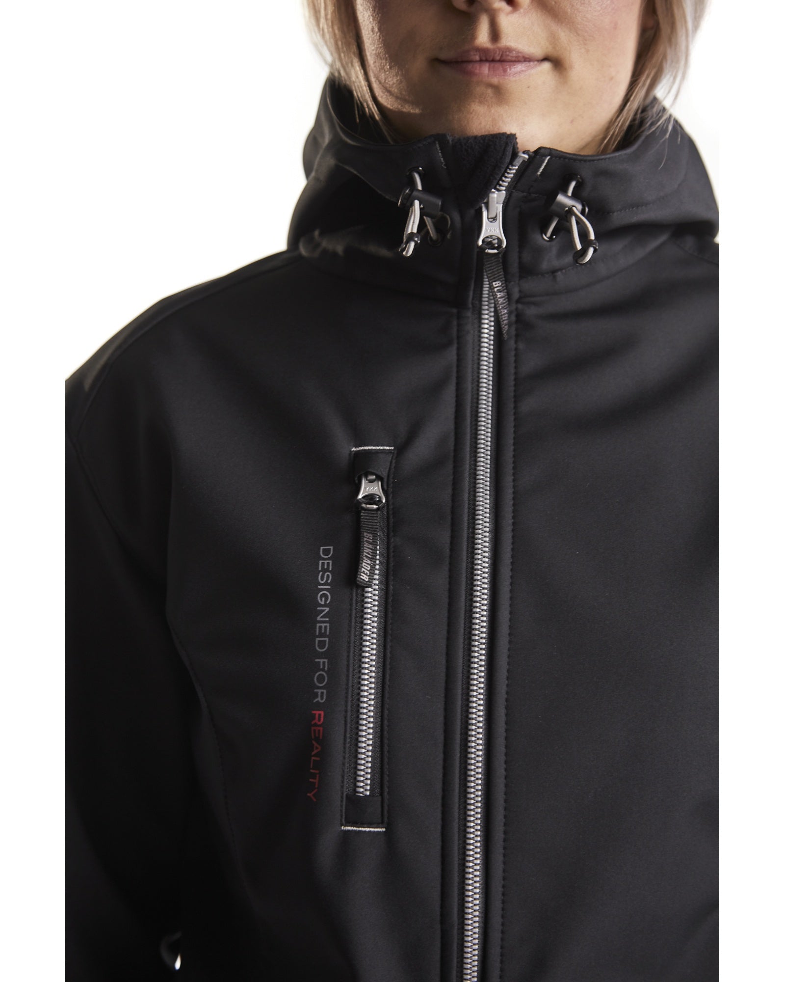 Blaklader Ladies Softshell Jacket, Black/Silver (6)