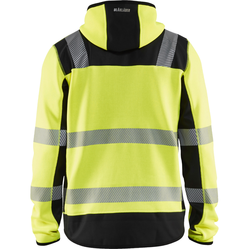 Blaklader High Vis Knitted Jacket, Yellow/Black (4)