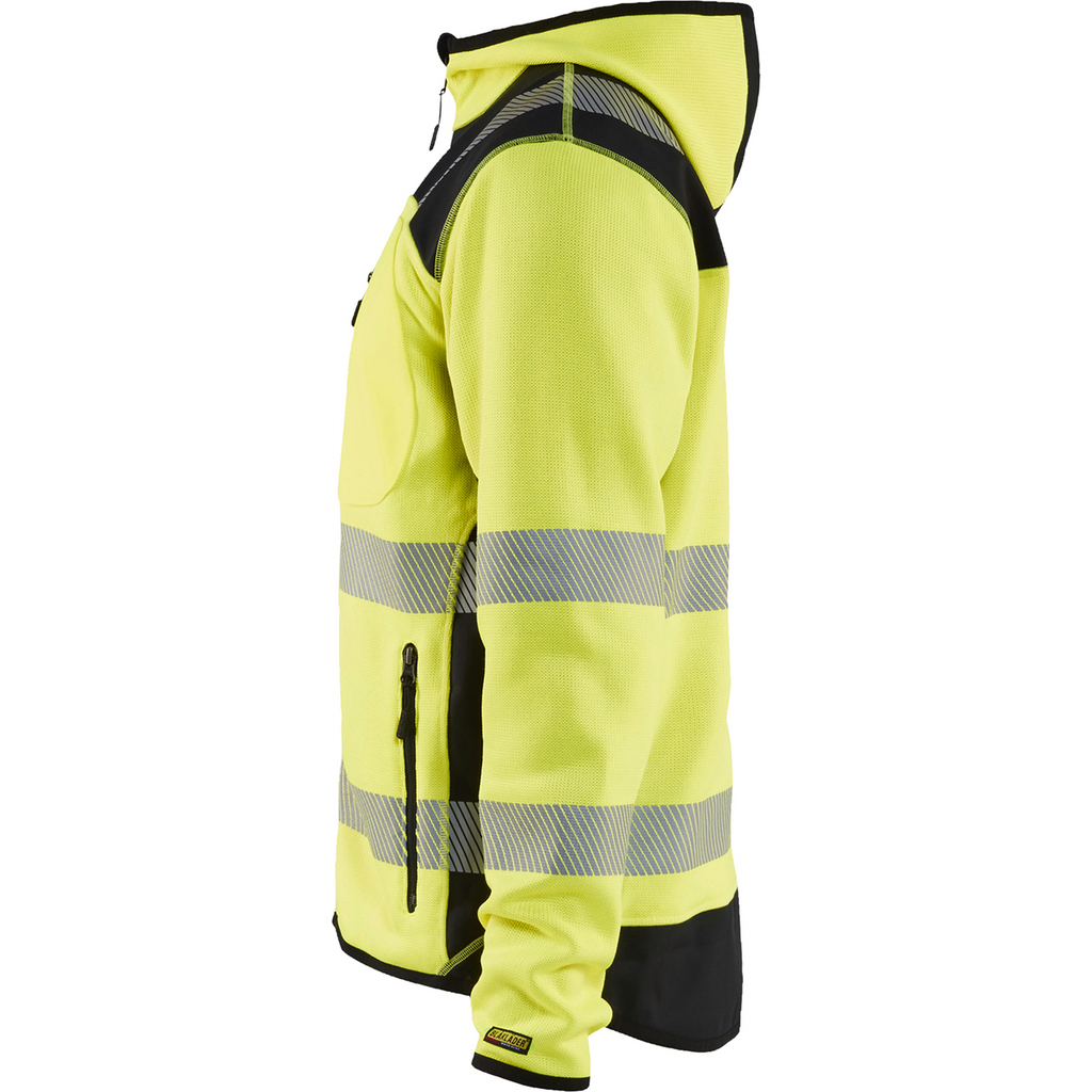 Blaklader High Vis Knitted Jacket, Yellow/Black (3)