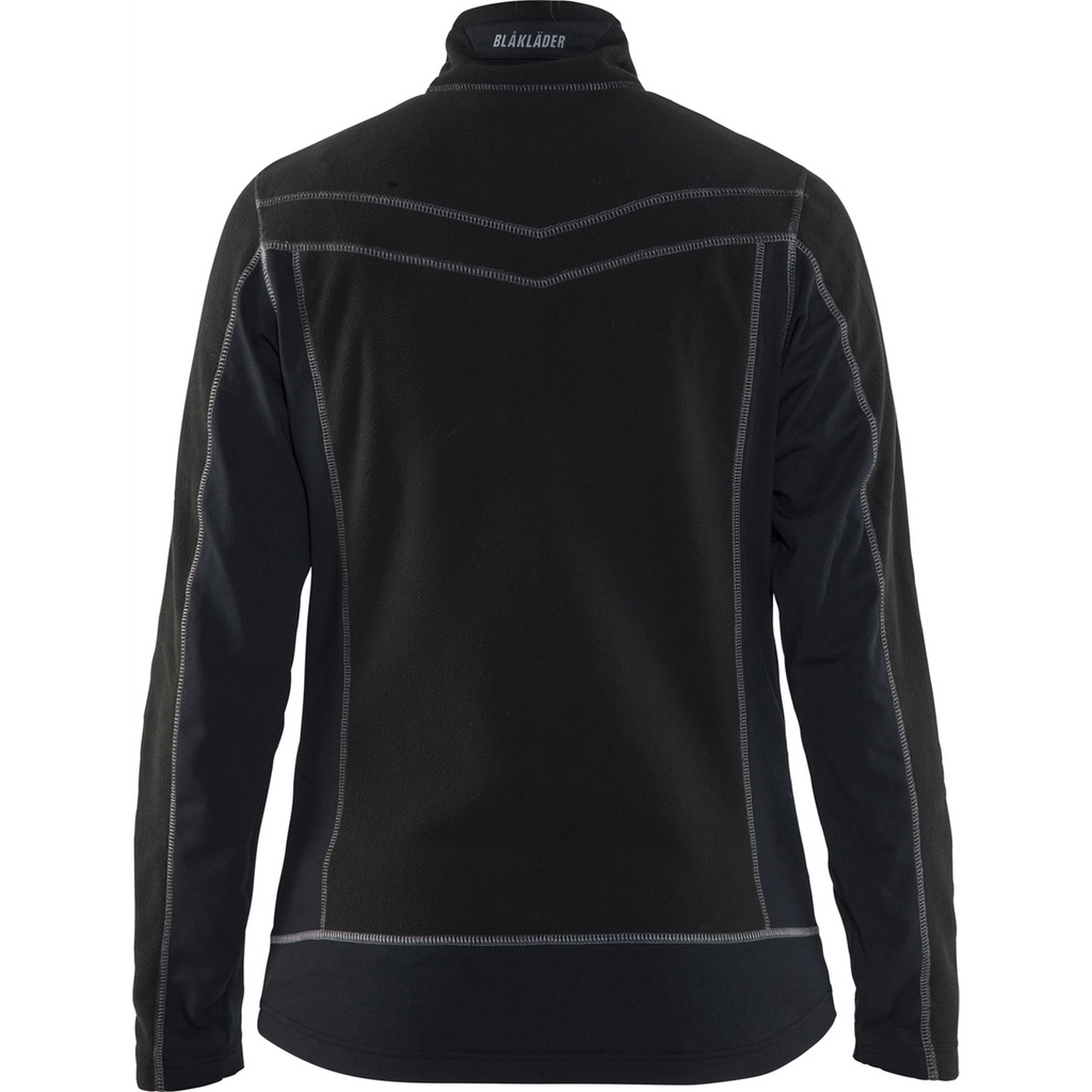 Blaklader Ladies Microfleece Jacket, Black (4)
