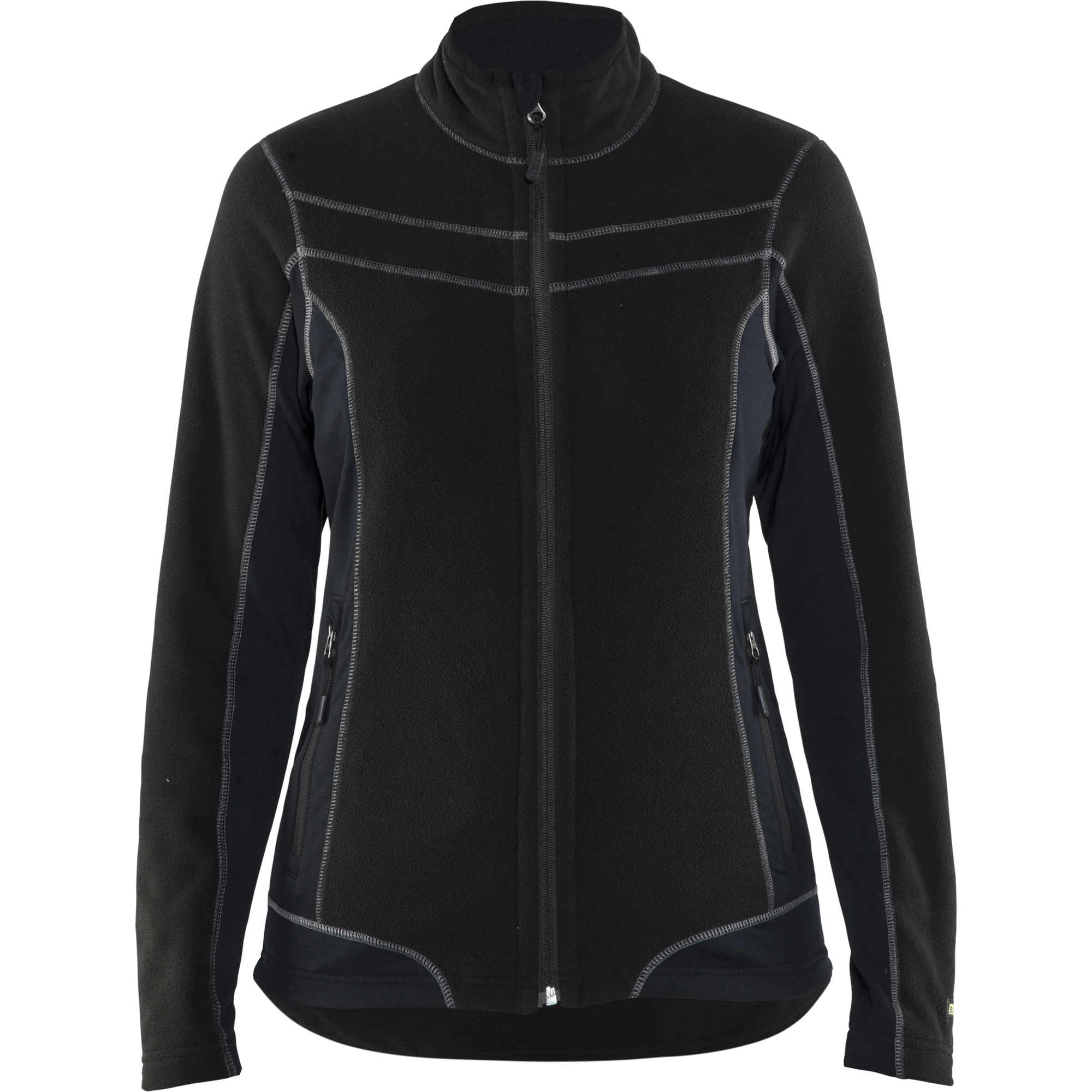 Blaklader Ladies Microfleece Jacket, Black