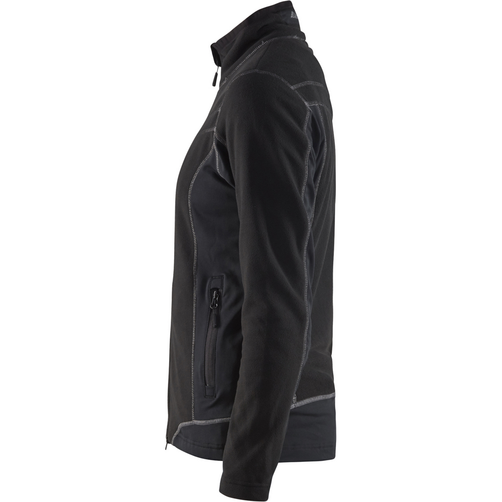 Blaklader Ladies Microfleece Jacket, Black (3)