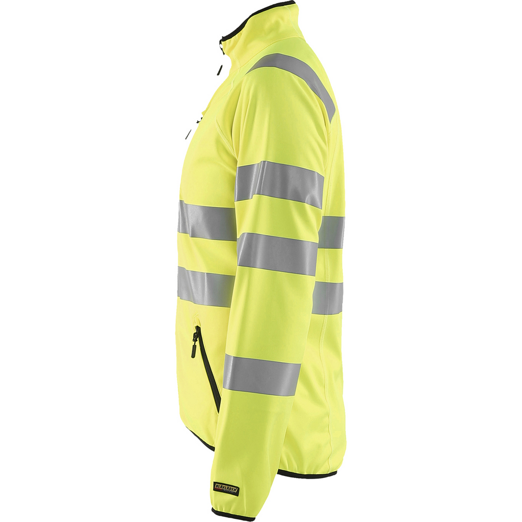 Blaklader High Vis Ladies Softshell Jacket, Yellow (3)