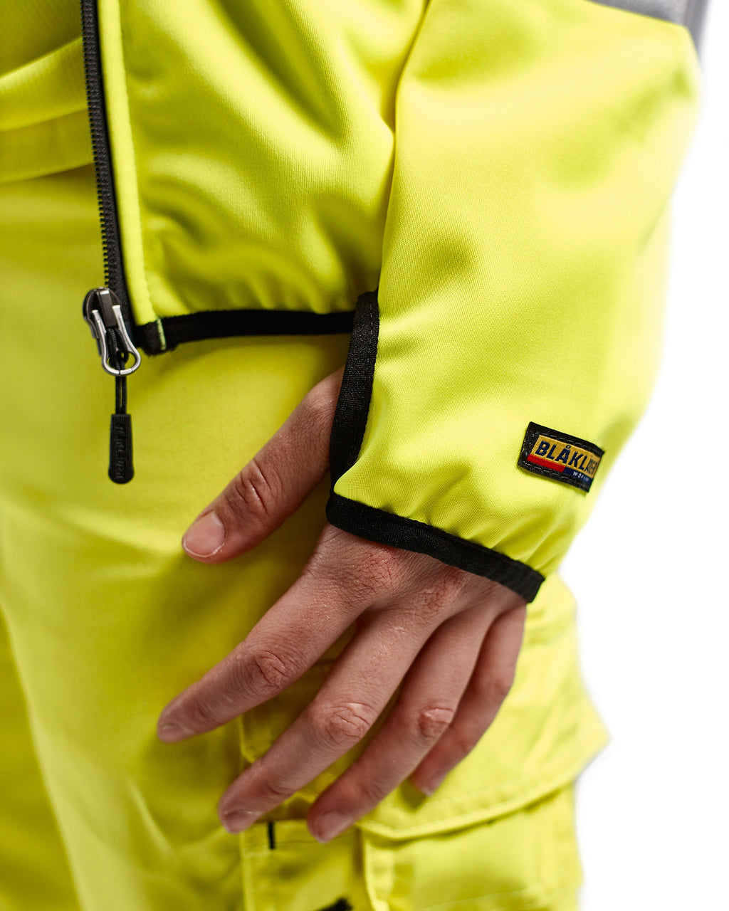 Blaklader High Vis Ladies Softshell Jacket, Yellow (6)