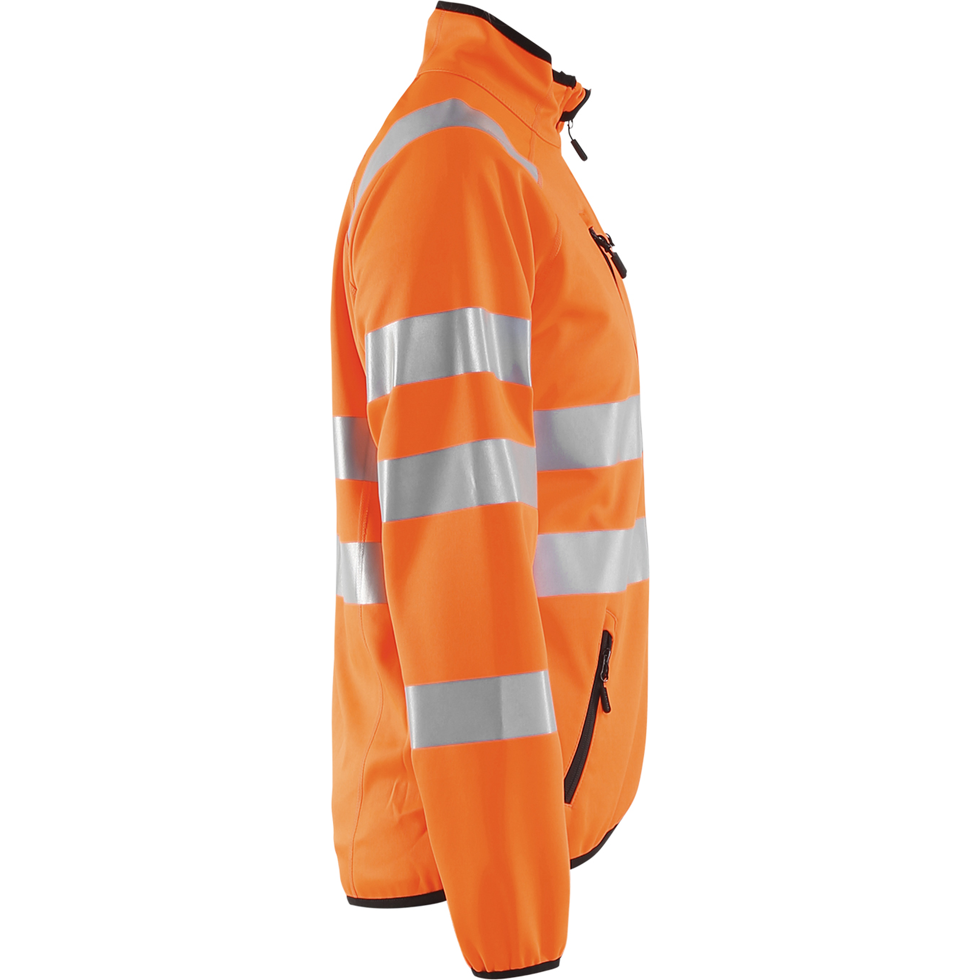Blaklader High Vis Ladies Softshell Jacket, Orange (2)