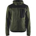 Blaklader Softshell Knit Jacket, Army Green/Black