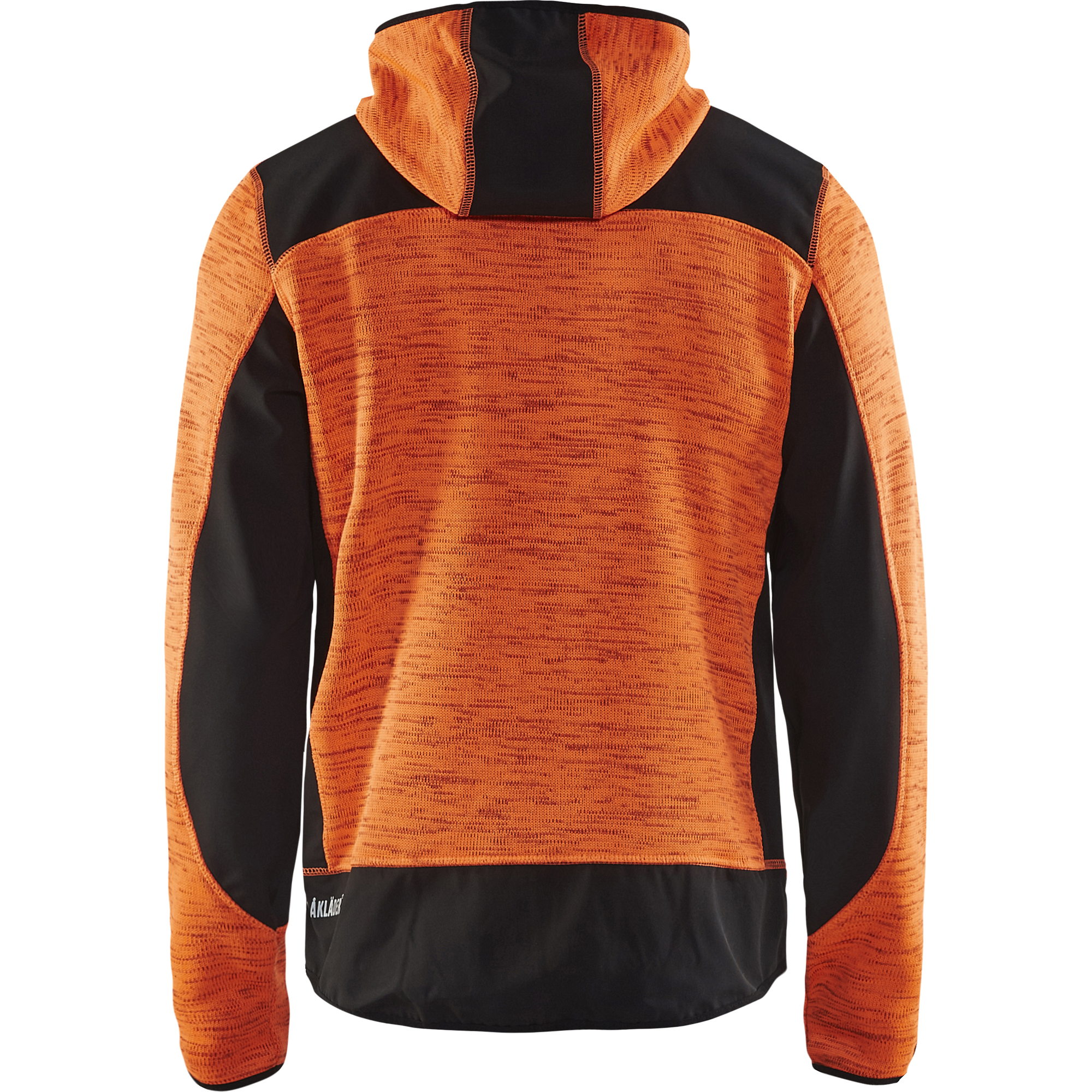 Blaklader Softshell Knitted Jacket, Orange/Black (4)