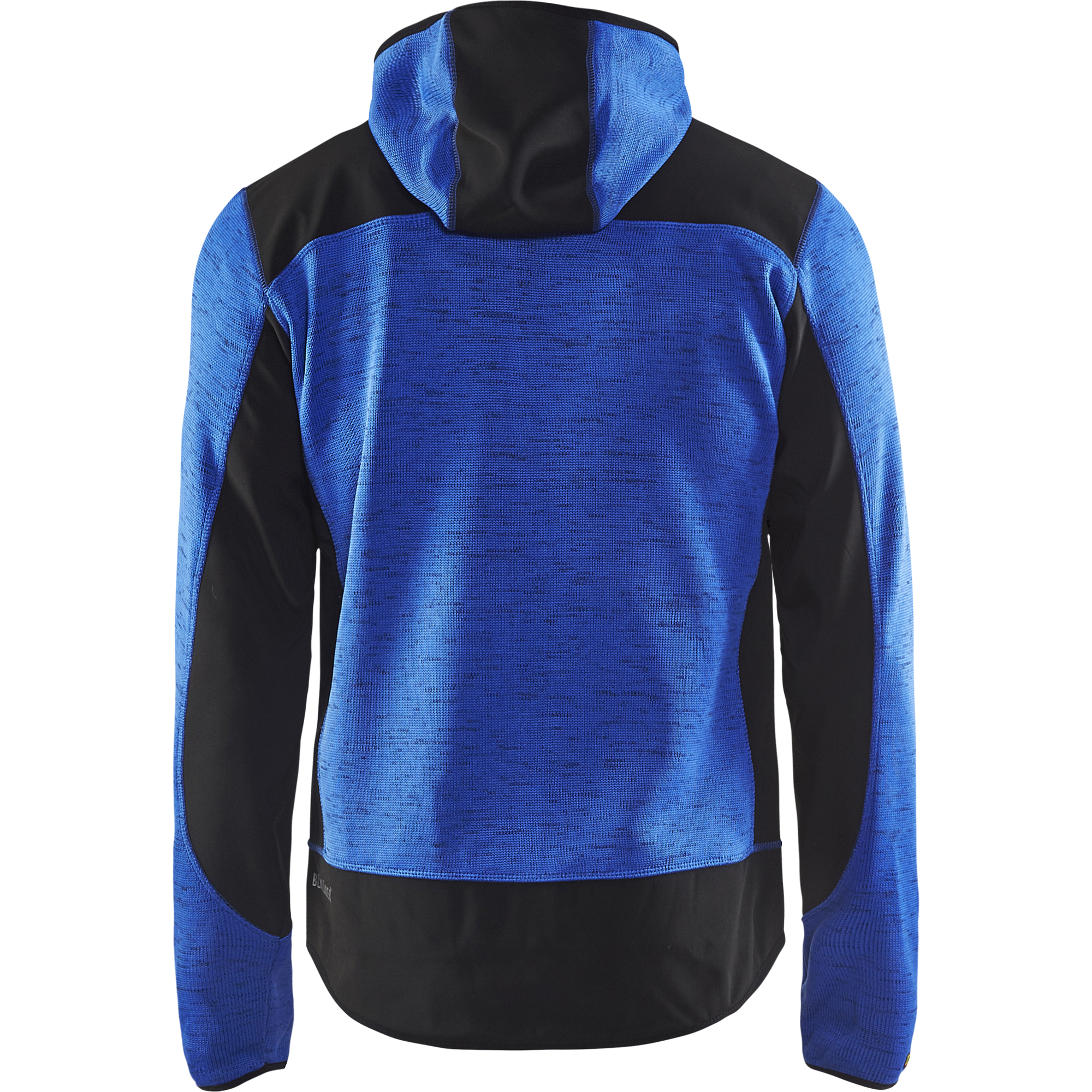 Blaklader Knitted Softshell Jacket, Cornflower Blue/Black (4)