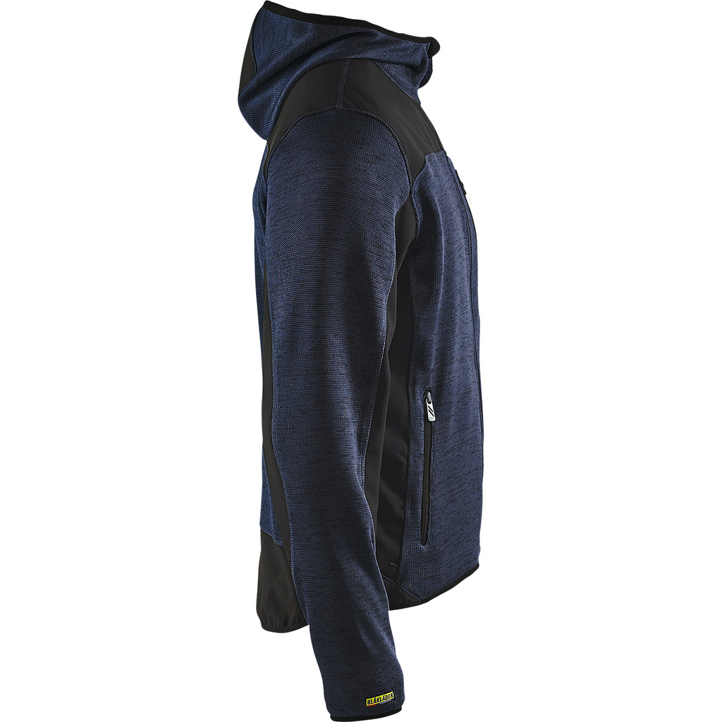 Blaklader Softshell Knitted Jacket, Dark Navy/Black (2)