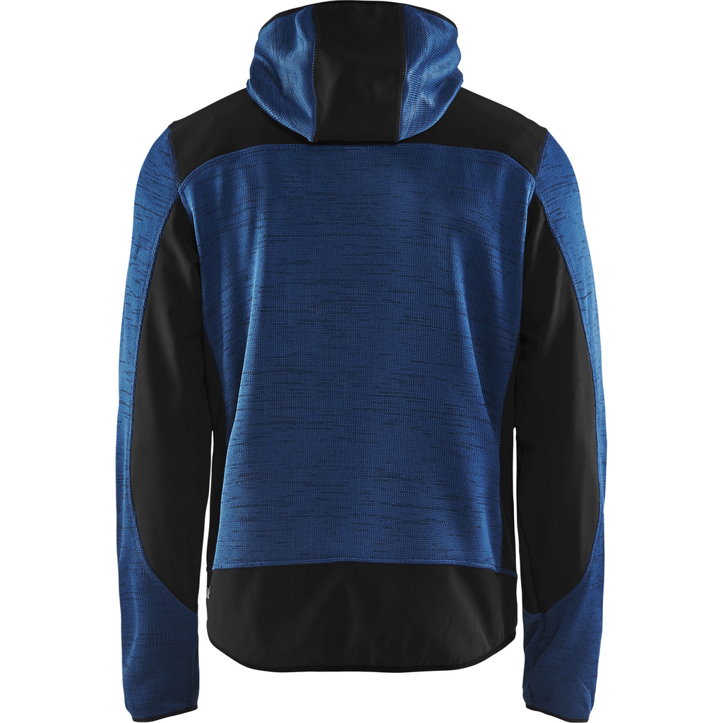 Blaklader Softshell Knitted Jacket, Navy/Navy (4)