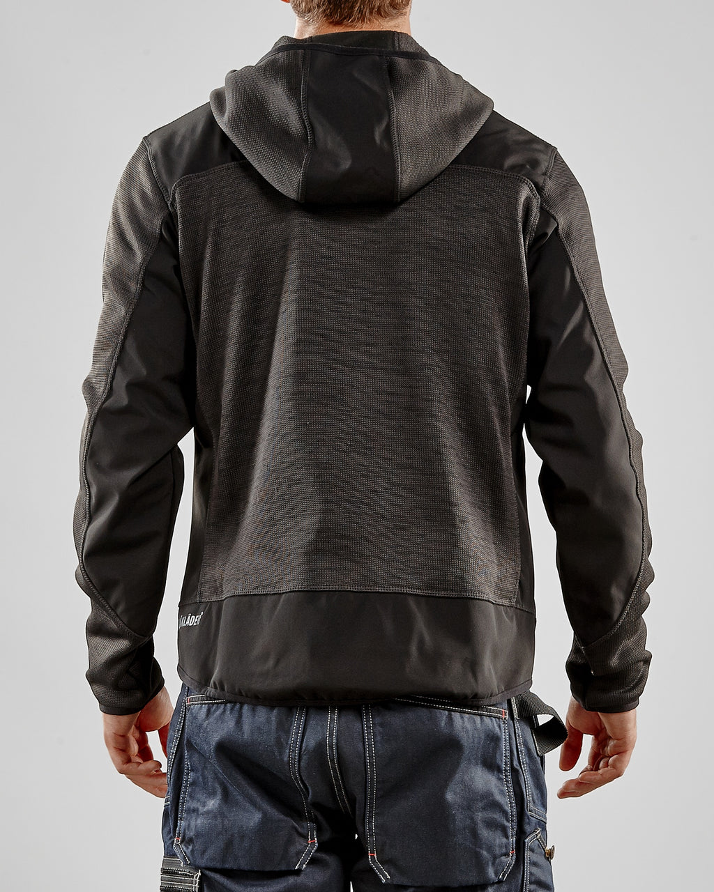 Blaklader Softshell Knitted Jacket, Dark Grey/Black (6)