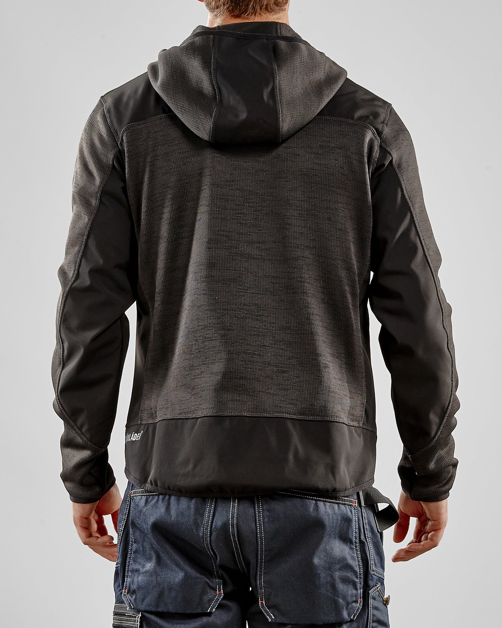 Blaklader Softshell Knitted Jacket, Dark Grey/Black (6)