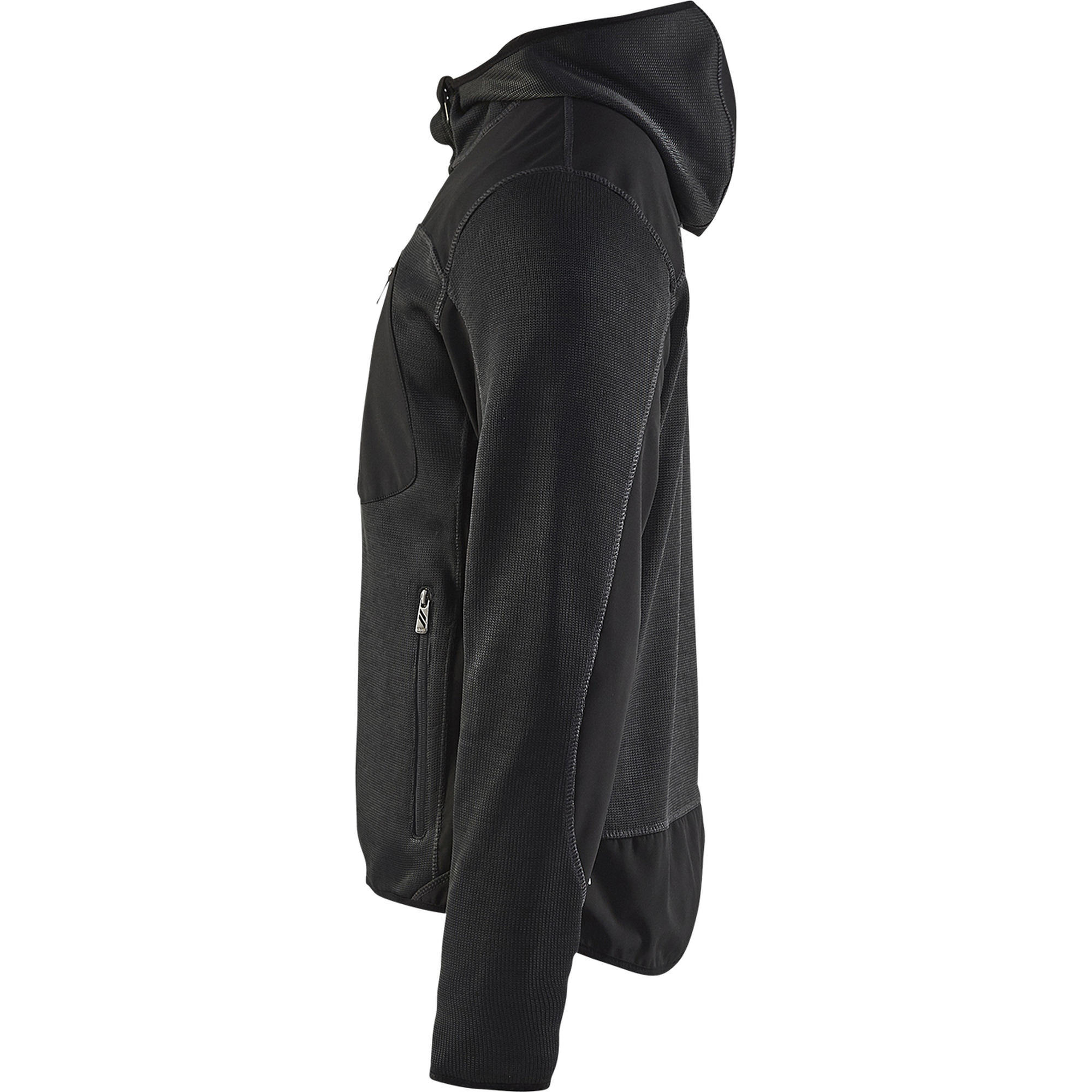 Blaklader Softshell Knitted Jacket, Dark Grey/Black (3)