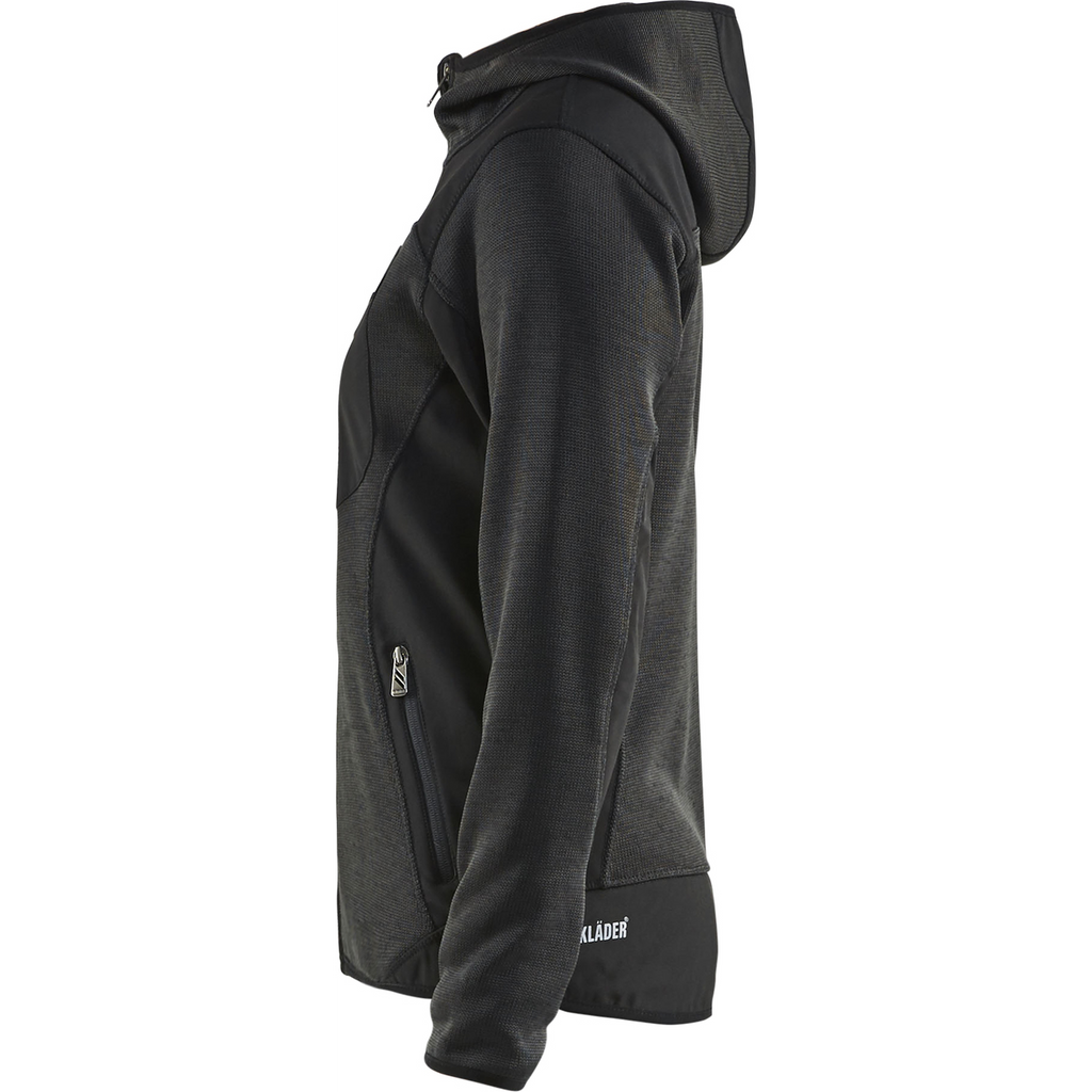 Blaklader Ladies Knitted Jacket, Dark Grey/Black (3)