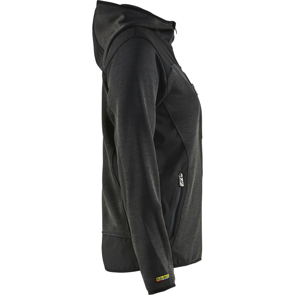 Blaklader Ladies Knitted Jacket, Dark Grey/Black (2)