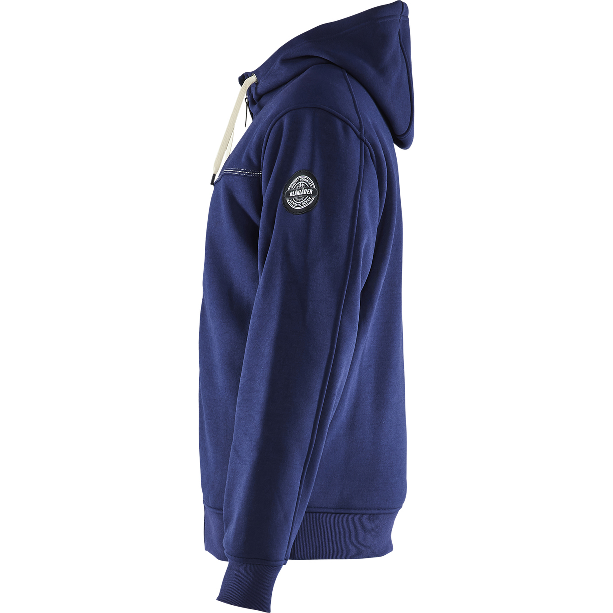 Blaklader Pile Lined Hooded Sweatshirt, Navy Blue (3)