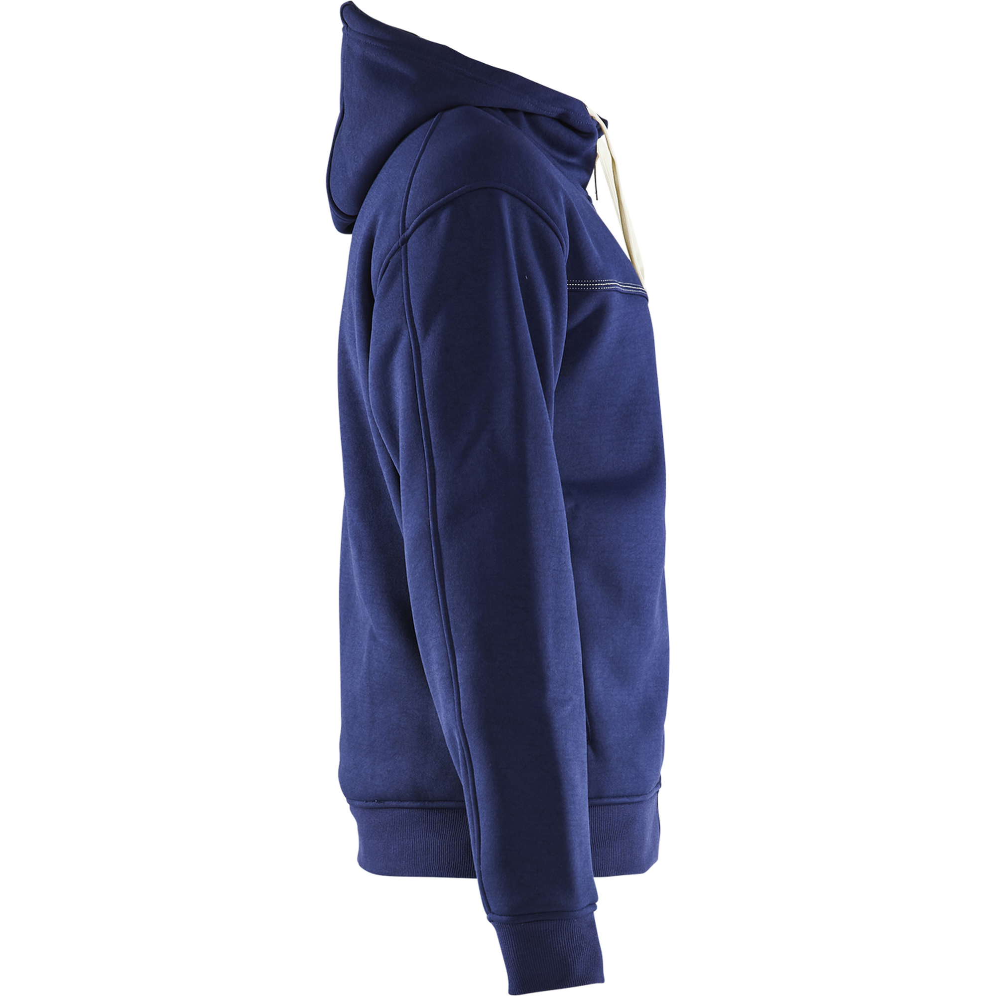 Blaklader Pile Lined Hooded Sweatshirt, Navy Blue (2)