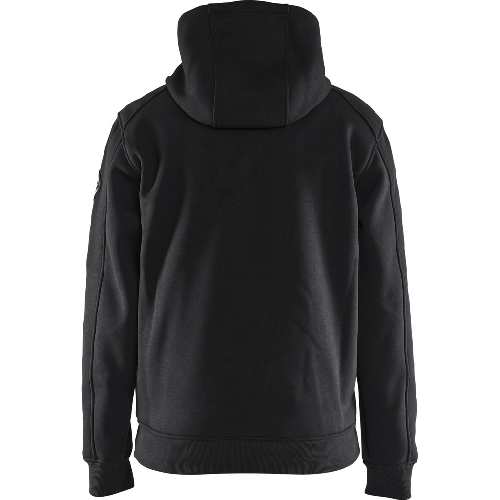 Blaklader Pile Lined Hooded Sweatshirt, Black (4)