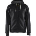 Blaklader Pile Lined Hooded Sweatshirt, Black