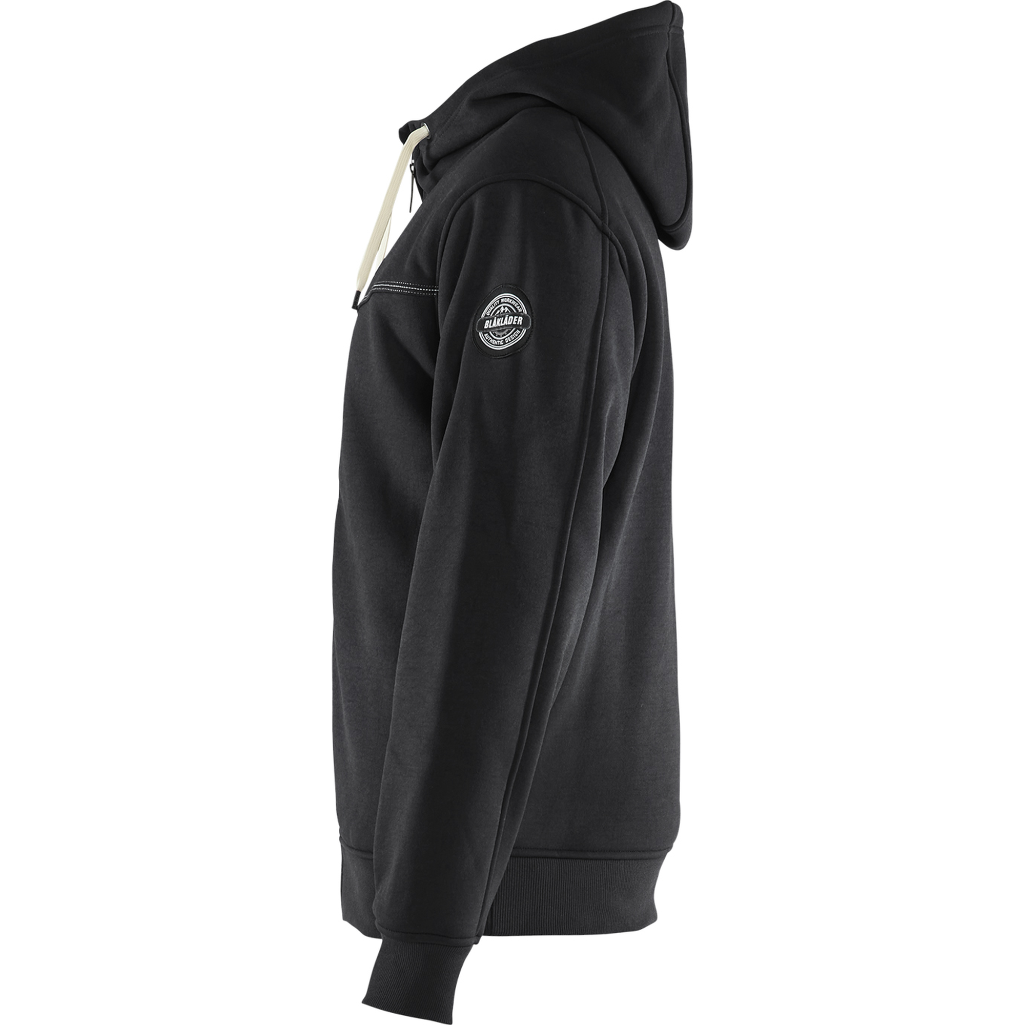 Blaklader Pile Lined Hooded Sweatshirt, Black (3)
