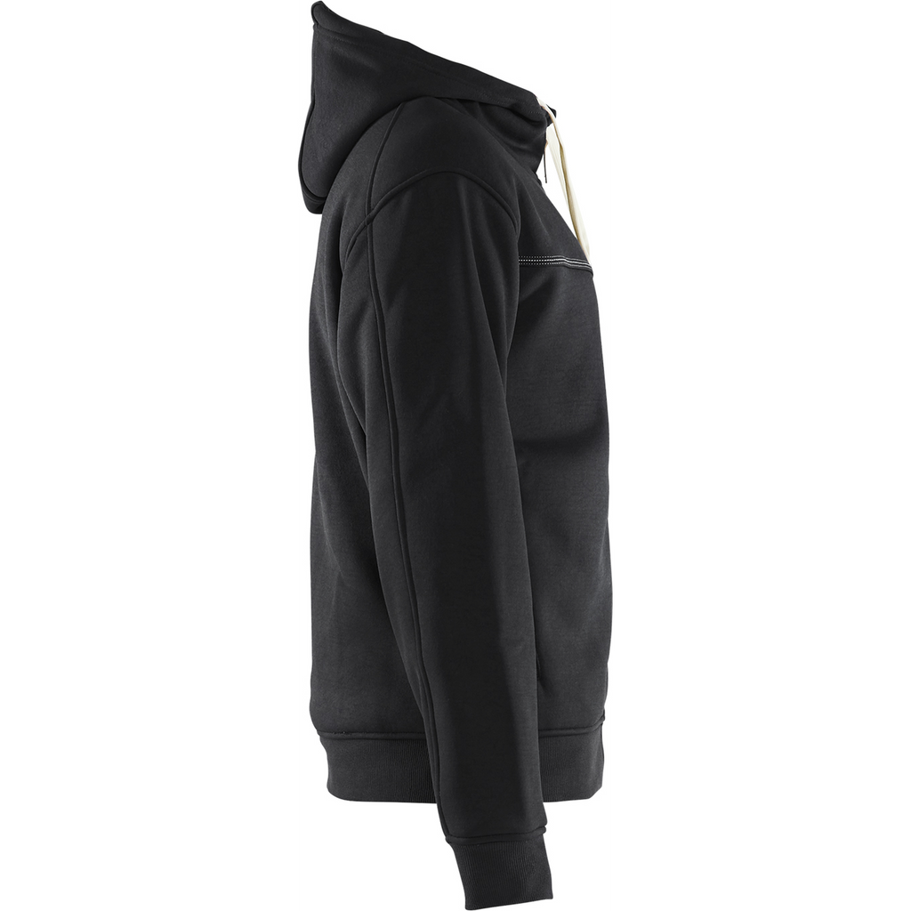 Blaklader Pile Lined Hooded Sweatshirt, Black (2)