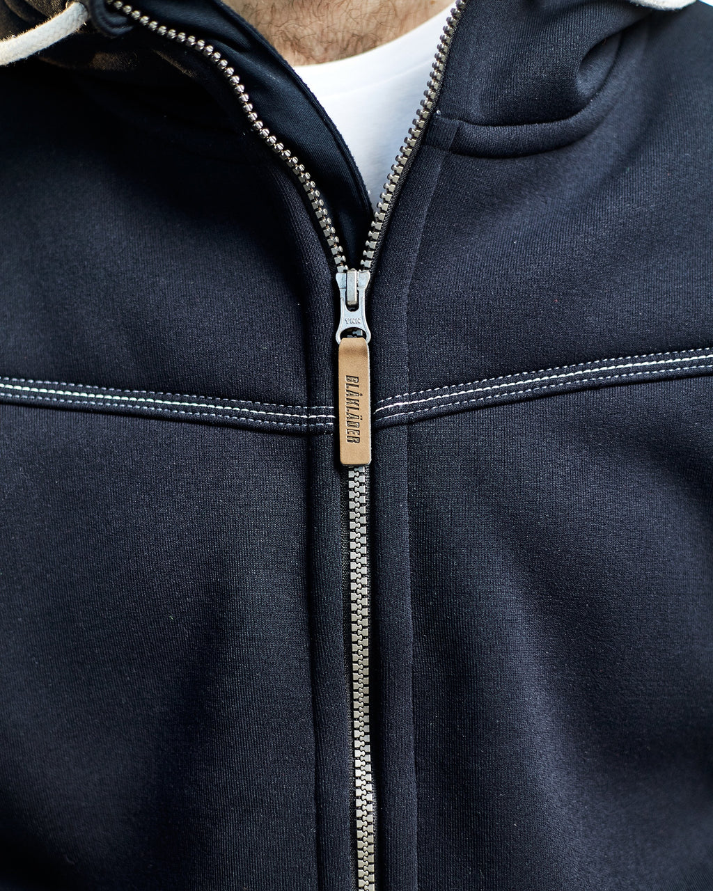 Blaklader Pile Lined Hooded Sweatshirt, Black (6)