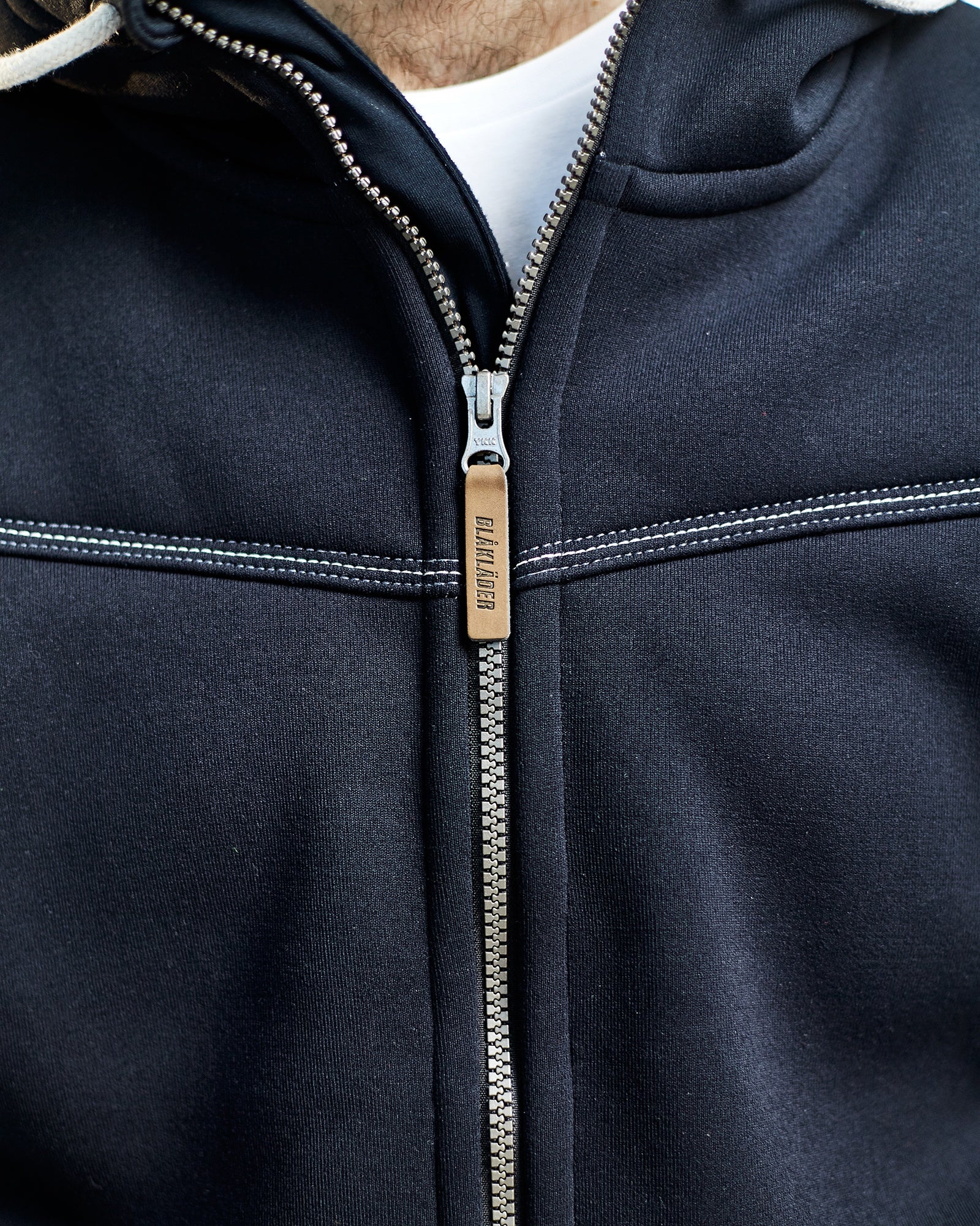 Blaklader Pile Lined Hooded Sweatshirt, Black (6)