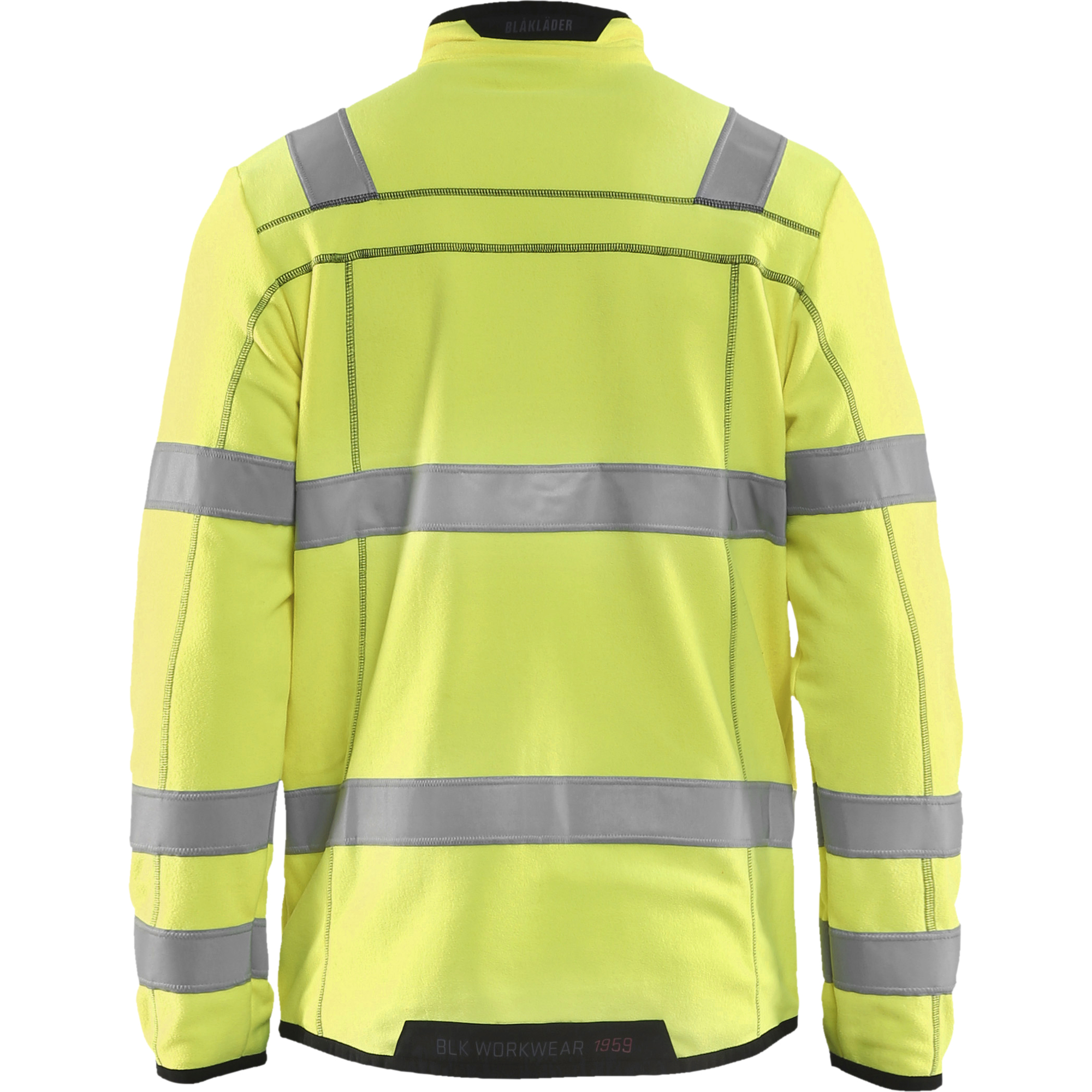 Blaklader High Vis Microfleece Jacket, Yellow (4)